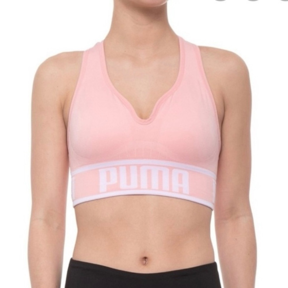 Puma Light Pink Sports Bra